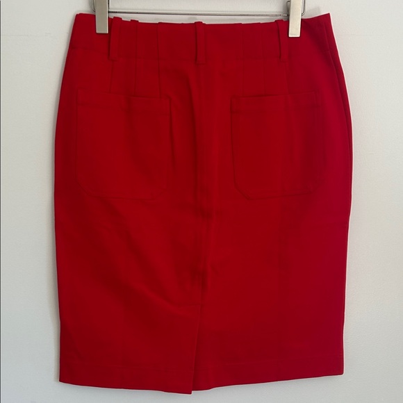 Classic Red Pencil Skirt - Picture 4 of 5